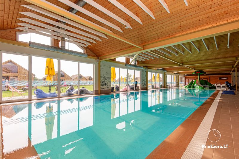 Ūdens atrakciju parks: saunas, peldbaseini Klaipēdas rajonā, kempingā Dreverna****