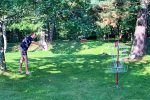 Disku golfs vsētā Akmeninė sala - 4