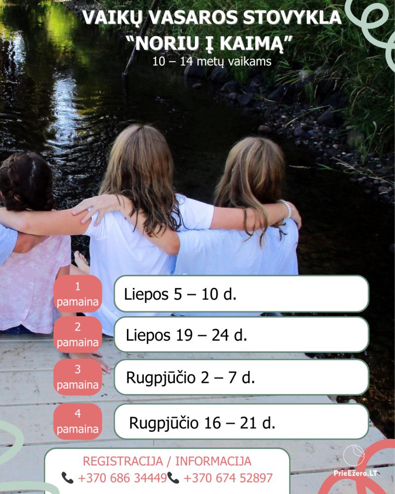 Bērnu vasaras nometne Es gribu uz ciemu 2026 - 1