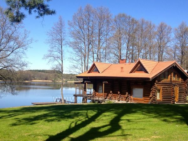 Lauku tūrisms komplekss Trakai reģionā uz krasta ezera Margio Krantas