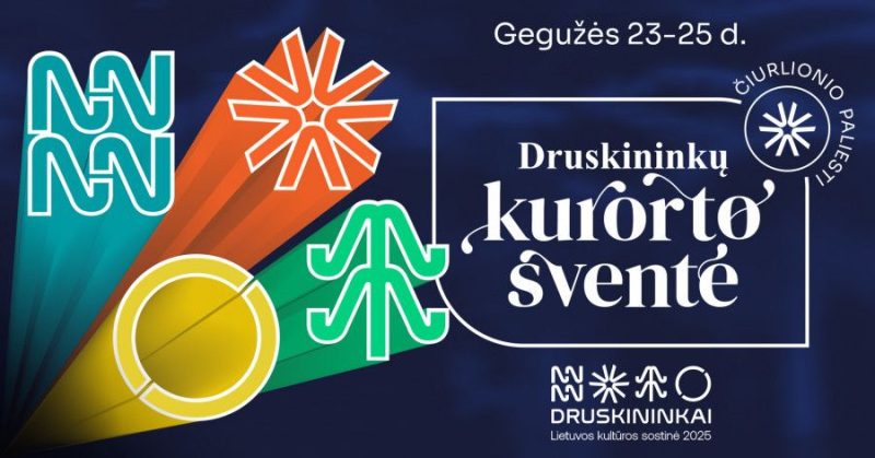 Druskininkai kūrorta svētki 2025, 23–25 maijs