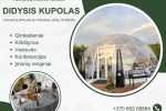 Varēnas rajonā palielināsies kupola pasākumu telpu skaits (dzimšanas dienas, kristības, konferences u.c.). - 1